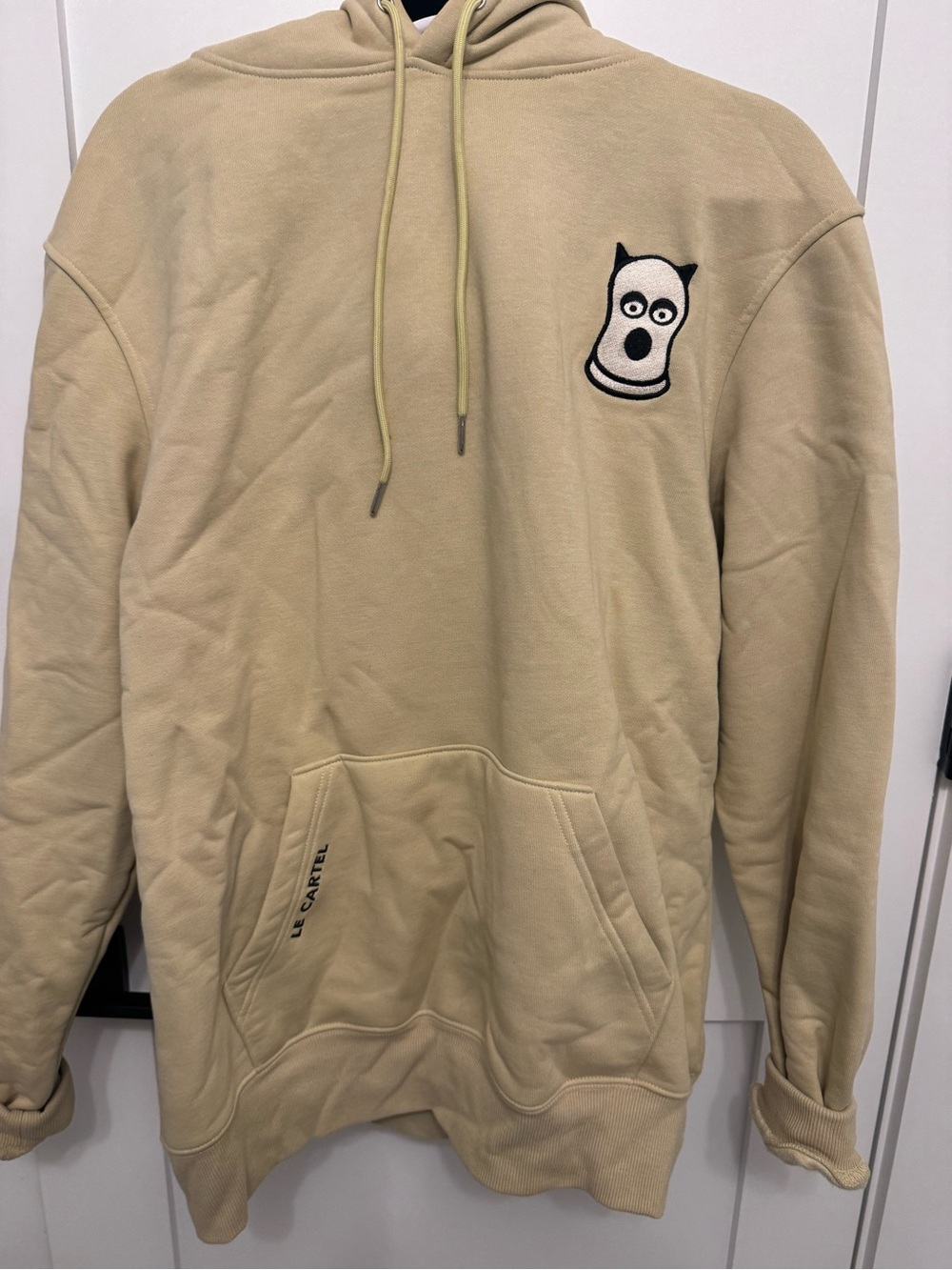 Le Cartel Men's Beige Hoodie
